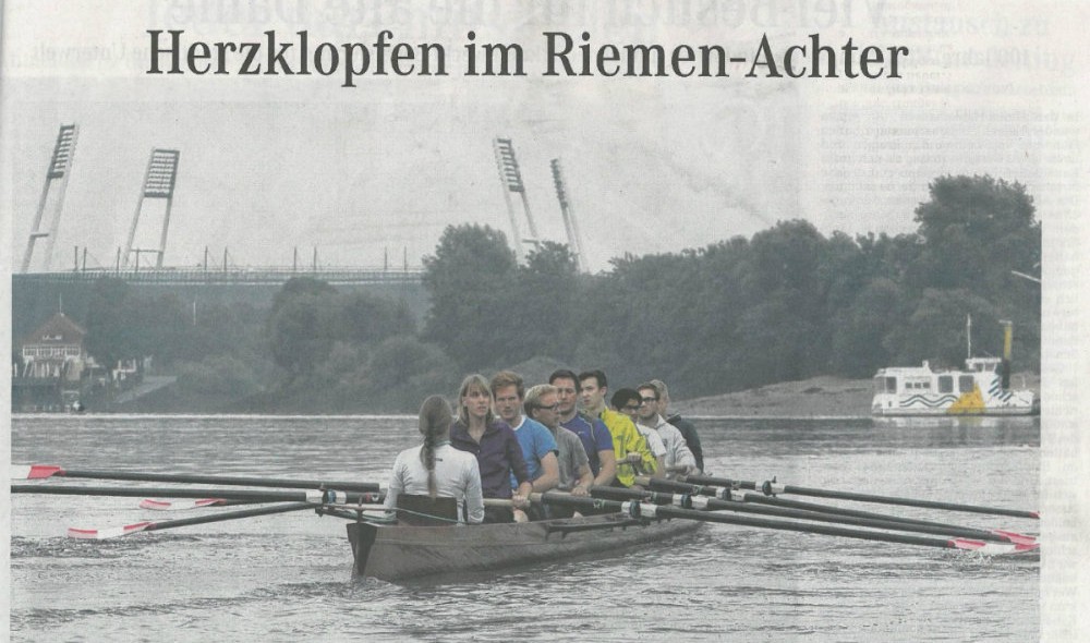 Der Weser Kurier zu Besuch beim Bremer Ruder-Club HANSA
