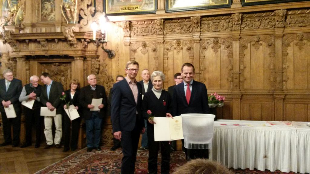 Bothilde Meyer-Richtering im Rathaus geehrt