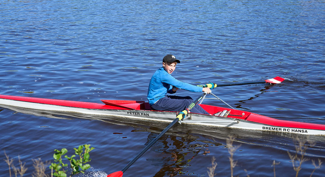 Erste Regatten der Kinderabteilung